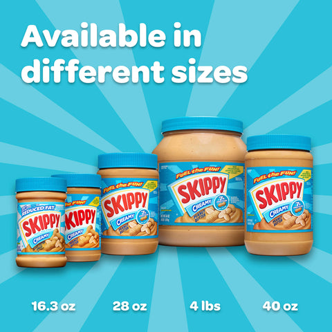 Skippy Creamy Peanut Butter, 64 Ounce -- 6 per case