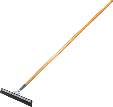 Flo-Pac® SQUEEGEE STRAIGHT BLADE BLACK RUBBER BLACK 24