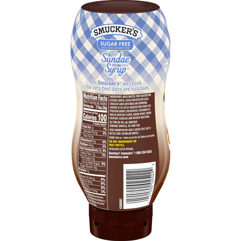 Smucker's® TOPPING CHOCOLATE LIQUID SUGAR-FREE TFF