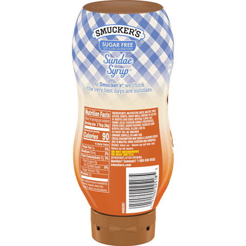 Topping Caramel Sauce Liquid Sugar-free Shelf Stable Tff