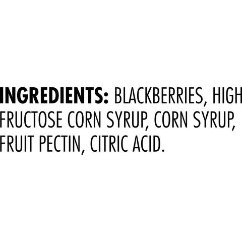 Smucker's® JAM BLACKBERRY SEEDLESS GLASS JAR