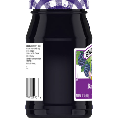 Smucker's® JAM BLACKBERRY SEEDLESS GLASS JAR