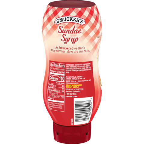 Smucker's® TOPPING STRAWBERRY SQUEEZE BOTTLE