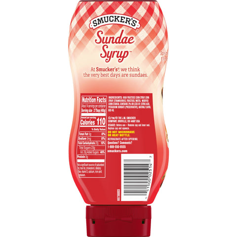 Smucker's® TOPPING STRAWBERRY SQUEEZE BOTTLE