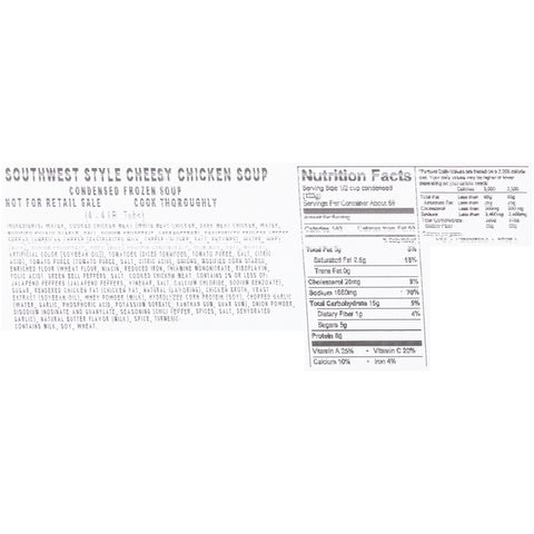 Soup Chicken Tortilla Cheesy Concentrate 805640/78001442