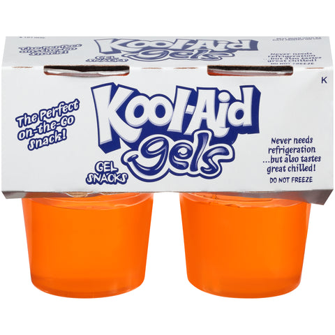 Gelatin Orange Single Serve Cup