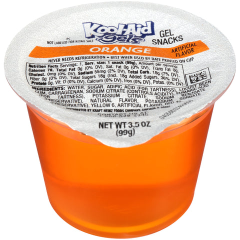 Kool-Aid Gelatin Orange, 3.5 Ounce -- 48 per case