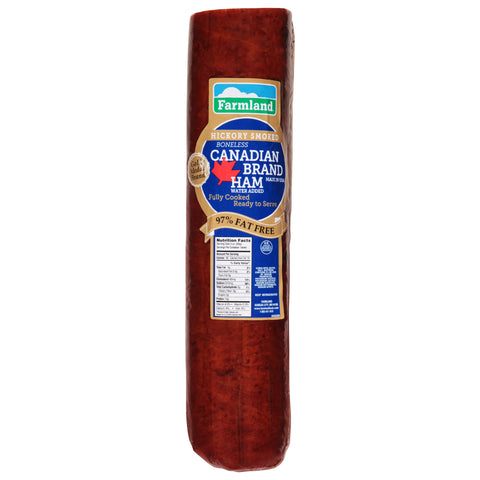 Farmland Gold Medal Canadian Brand Round Smoked Ham, 3.78 Pound -- 4 per case.