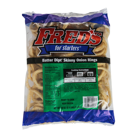 Fred's For Starters® ONION RING BATTERED 3/8