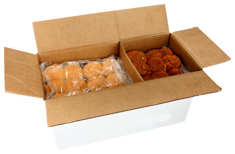 Advancepierre™ CHICKEN BREADED MINI FILLET W/BUN 10000014733