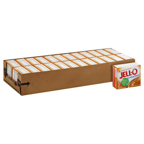 Jello Pudding & Pie Filling Butterscotch Pudding, 3.5 Ounce -- 24 Case
