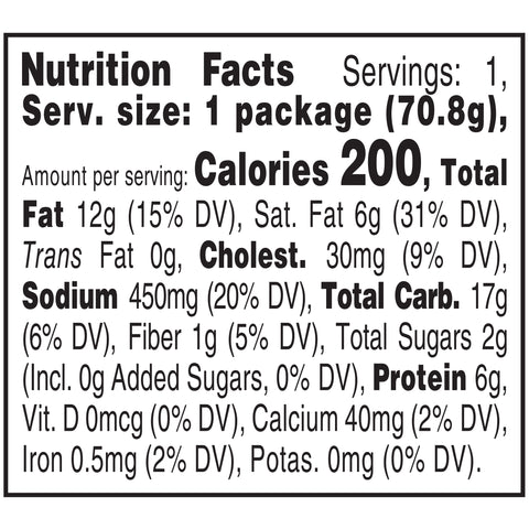Philadelphia Chive Onion Bagel Chips and Cream Cheese Dip, 2.5 Ounce -- 10 per case.