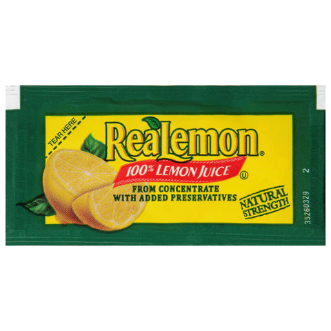 Juice Lemon Single Serve Packet 5300015172/78000698