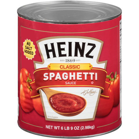 Sauce Spaghetti No Salt Added