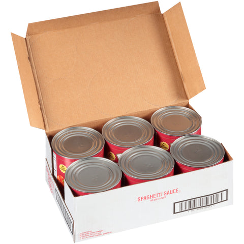 Heinz No Salt Spaghetti Sauce, 104 Ounce -- 6 per case.