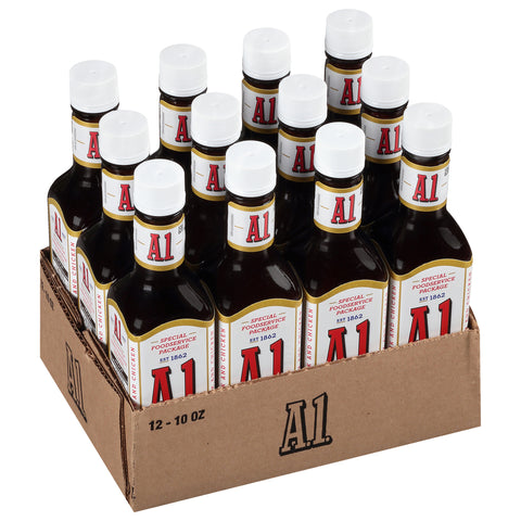 Sauce Steak Glass Bottle
