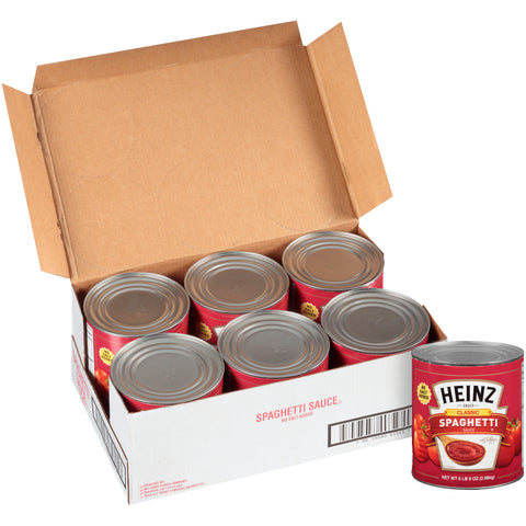 Heinz No Salt Spaghetti Sauce, 104 Ounce -- 6 per case.