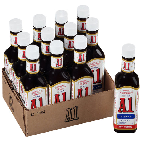Sauce Steak Glass Bottle