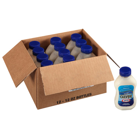 Kraft Real Mayonnaise, 12 Fluid Ounce -- 12 per case.