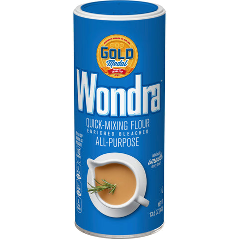 Gold Medal Wondra Quick Mixing Flour, 13.5 Ounce -- 6 per case.