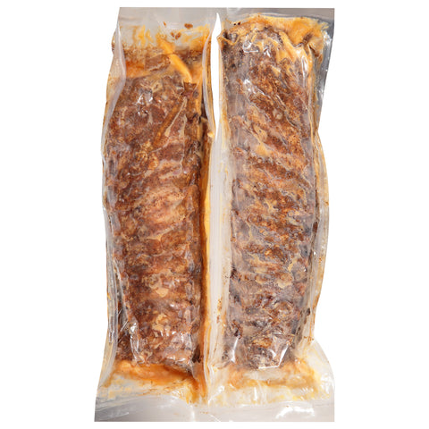 Curlys Cooked Babyback Loin Back Pork Ribs, 3 pound -- 8 per case