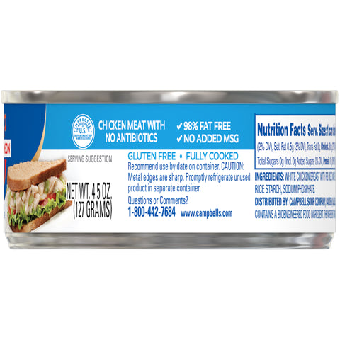 Swanson® CHICKEN WHITE CAN