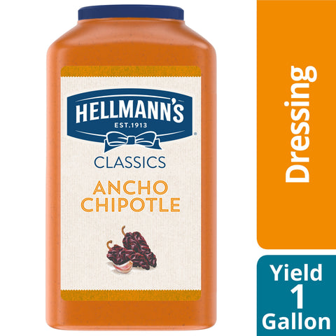 Hellmann's Real Ancho Chipotle Sauce Jug, 1 gallon -- 2 per case