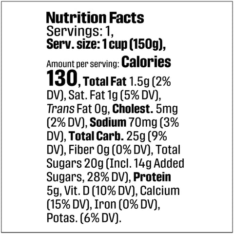 Yogurt Cherry Low Fat Fob