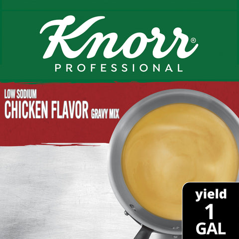 Single Knorr Professional Low Sodium Chicken Gravy Mix, 1 Pound