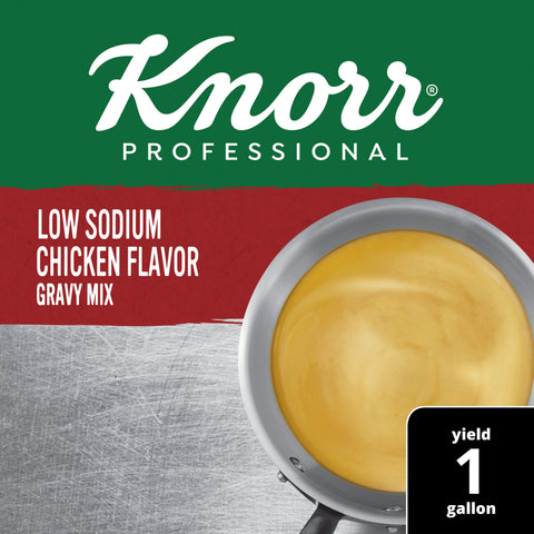 Single Knorr Professional Low Sodium Chicken Gravy Mix, 1 Pound