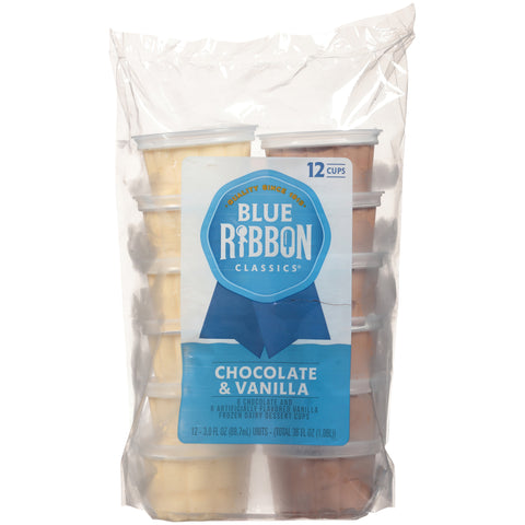 Blue Ribbon Classics® ICE CREAM CUP VANILLA & CHOCOLATE