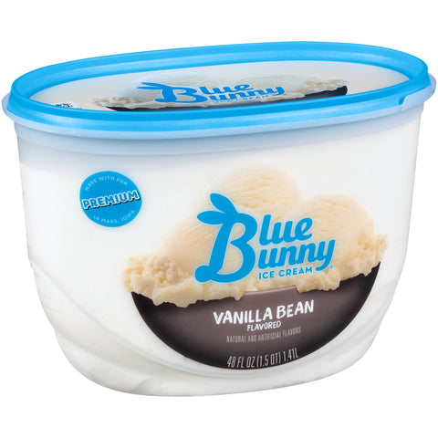 Blue Bunny ICE CREAM VANILLA BEAN