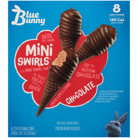 Blue Bunny ICE CREAM CONE CHOCOLATE MINI