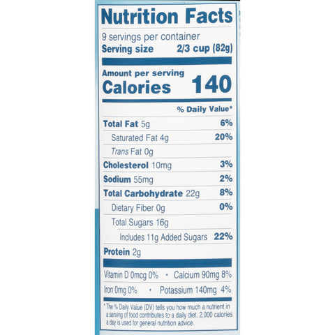 Blue Ribbon Classics® ICE CREAM VANILLA REDUCED FAT