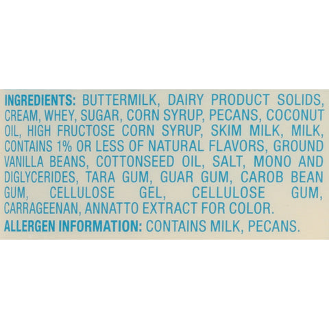 Blue Bunny ICE CREAM BUTTER PECAN
