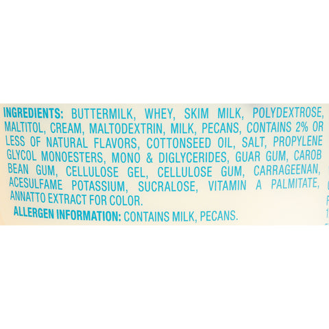 Blue Bunny ICE CREAM BUTTER PECAN NSA