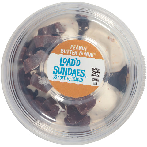 Blue Bunny ICE CREAM SUNDAE PEANUT BUTTER BUNNY CUP