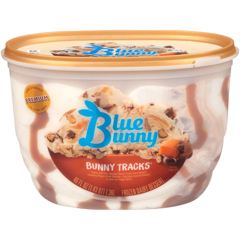 Blue Bunny ICE CREAM BUNNY TRACKS