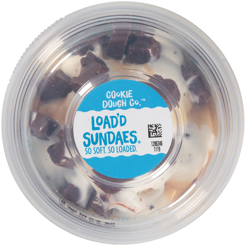 Blue Bunny ICE CREAM LOADED SUNDAE COOKIE DOUGH