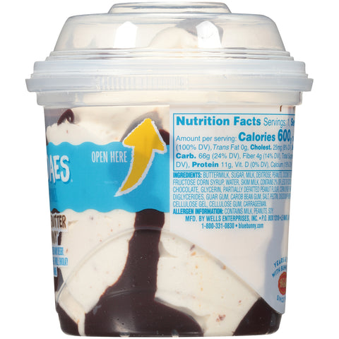 Blue Bunny ICE CREAM SUNDAE PEANUT BUTTER BUNNY CUP