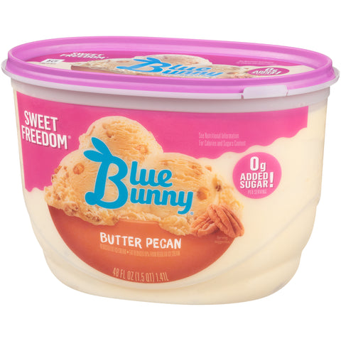Blue Bunny ICE CREAM BUTTER PECAN NSA