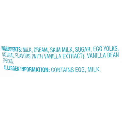 Blue Bunny ICE CREAM VANILLA BEAN