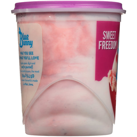 Blue Bunny ICE CREAM DOUBLE STRAWBERRY NSA FZ