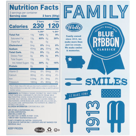 Blue Bunny ICE CREAM BAR BIG STAR 903481