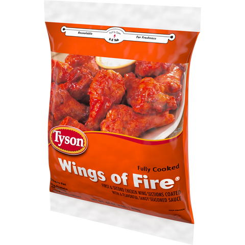 Tyson® CHICKEN WING COOKED GLAZED OF FIRE 10052390928