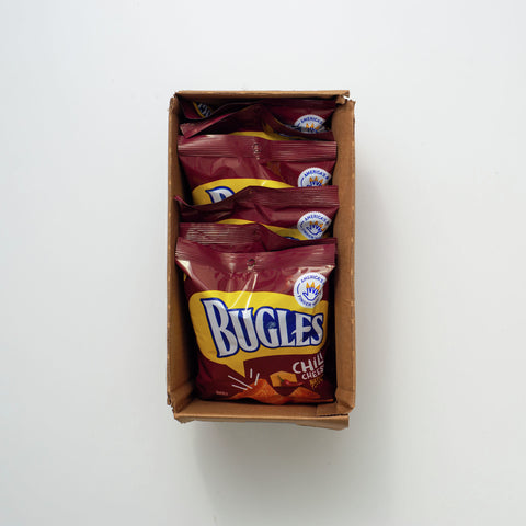Bugles Chili Cheese Snack, 3 Ounce -- 6 per case