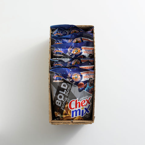 Chex Mix Bold Party Blend Snack Mix, 3.75 Ounce -- 8 per case.