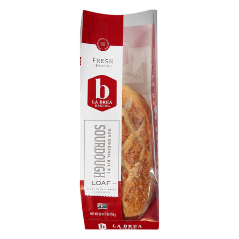 La Brea Bakery Sourdough Bread Loaf, 18 Ounce -- 12 per case