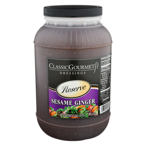Ventura Foods Classic Gourmet Reserve Specialty Sesame Ginger Salad Dressing, 2 Gallon.
