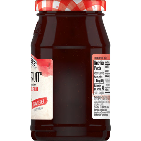 Simply Fruit PRESERVES STRAWBERRY GLASS JAR